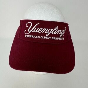 Yuengling Brewery Adjustable Visor Beer Advertise Bar Ad Breweriana Cap Beach
